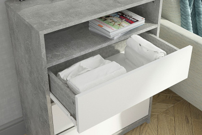 Комод Биллунд,белый фото Комод Биллунд,белый. Фото №3