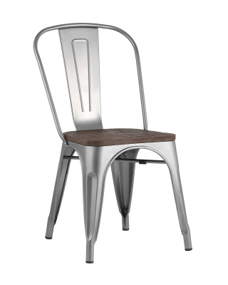 Стул барный Флекс велюр серый. Фото