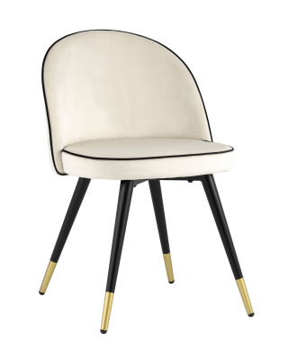 Стул Gabi LUX велюр бежевый. Фото №2