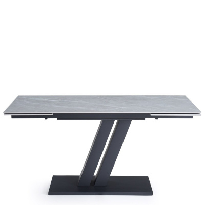 Стол DT9115CL (160-240) серая керамика/черный. Фото №3