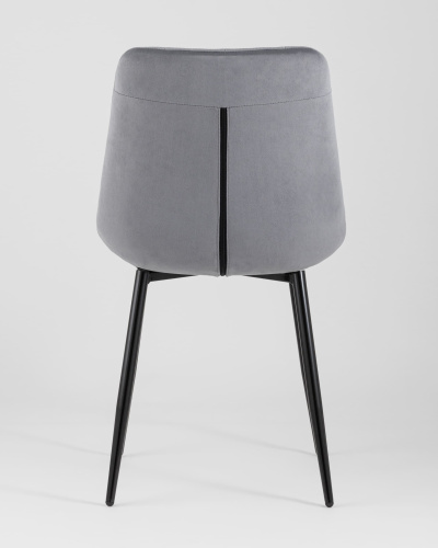 Стул Флекс велюр серый. Фото №6