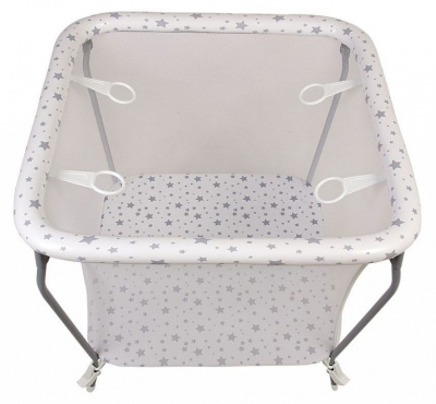 Манеж Polini Kids, белый. Фото