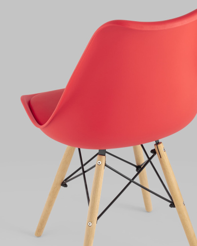 Стул Eames Soft красный. Фото №8