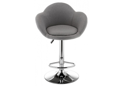 Барный стул Cotton серый фото Барный стул Cotton серый. Фото №2