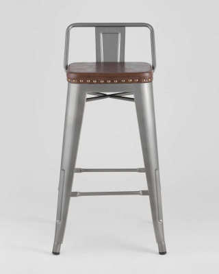 Стул полубарный TOLIX SOFT серебристый фото Стул полубарный TOLIX SOFT серебристый. Фото №4