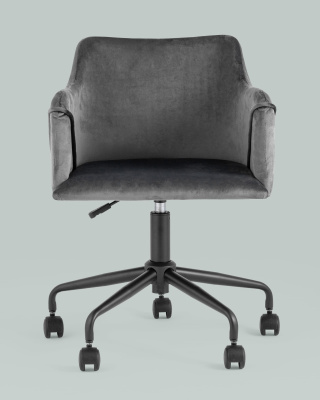 Стул офисный Jamal серый фото Стул офисный Jamal серый. Фото №5