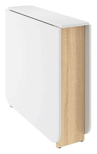 Стол-книжка Мечта 2, (1600х800х750) дуб сонома/белый. Фото №2