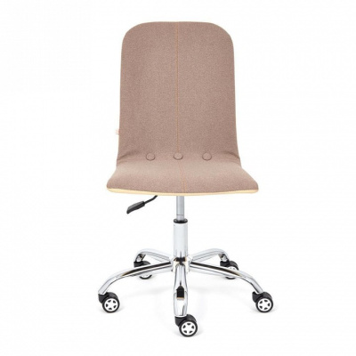 Кресло RIO экошерсть/кож/зам, коричневый/бежевый, 1811-5/36-34. Фото