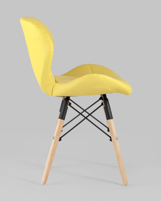 Стул Бон экокожа желтый фото Стул Бон экокожа желтый. Фото №4