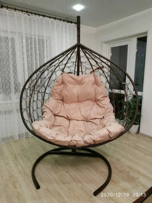 Подвесное кресло Джемини для двоих. Фото