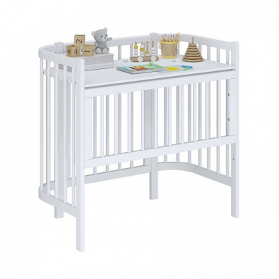 Кроватка Polini kids Simple 120, белый фото Кроватка Polini kids Simple 120, белый. Фото №5