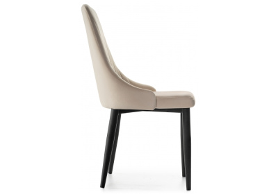 Стул Kora beige / black фото Стул Kora beige / black. Фото №3