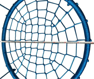 Качели детские Гнездо 100, голубой. Фото