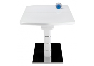 Стол стеклянный Space 140 белый фото Стол стеклянный Space 140 белый. Фото №5