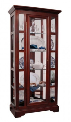 Шкаф с витриной Полонез ММ-174-01. Фото