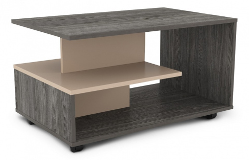 Стол журнальный Bora-Bora НМ 011.41 Капучино/Ясень Анкор темный (KR). Фото №1