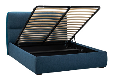 Кровать с ортопедическим основанием и ящиком Сканди 1.8 Сапфир фото Кровать с ортопедическим основанием и ящиком Сканди 1.8 Сапфир. Фото №4