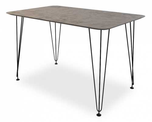 Антей 1 Стол (обеденный) камень темный/черный. Фото №1