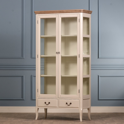 H2779 M02a+M01 Стеклянный сервант Siena. Фото №1