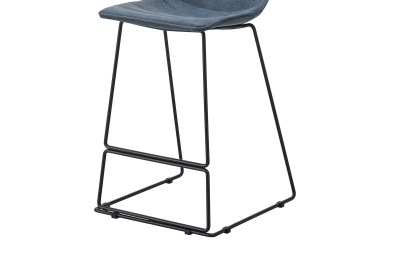 Стул полубарный CQ-8280E-1 синий 2078 фото Стул полубарный CQ-8280E-1 синий 2078. Фото №5