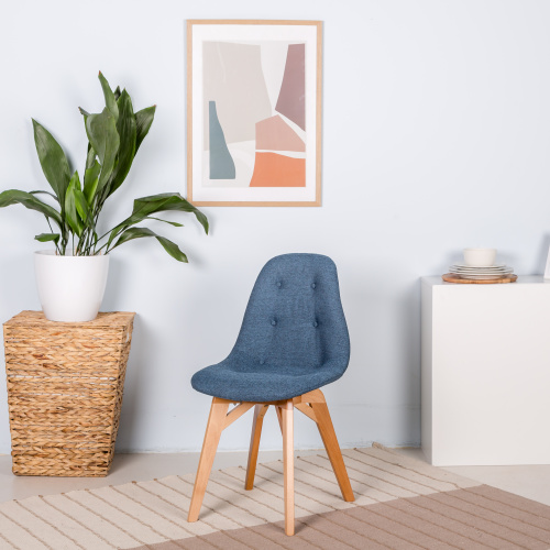 Стул Eames lite Сканди Блю Арт Натур. Фото №12