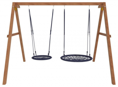 Качели детские Р911-21, коричневый фото Качели детские Р911-21, коричневый. Фото №4