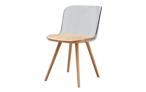 Стул PC-S097A прозрачный/бук. Фото №11