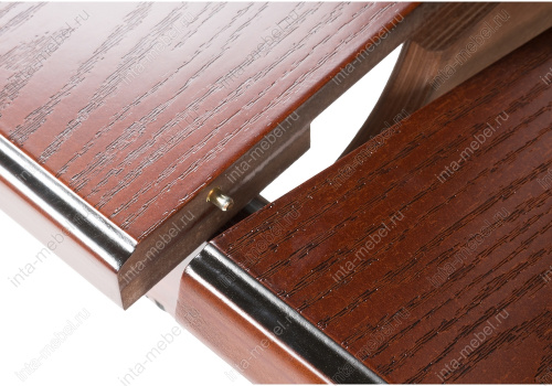 Стол деревянный Леджер вишня / патина. Фото №4