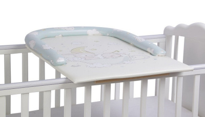 Доска пеленальная Polini kids Зайки на облачках с бортиками, фото Доска пеленальная Polini kids Зайки на облачках с бортиками,. Фото №5