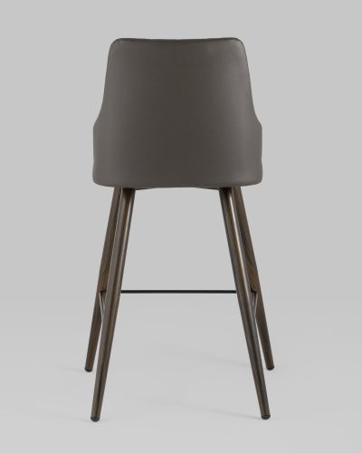 Стул полубарный Коналл экокожа таупе. Фото №6