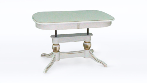 Стол Лира 10 (трансформер) резная нога. Фото №1