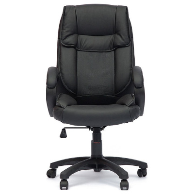 Компьютерное кресло OREON кож/зам, черный/черный перфорированный, 36-6/36-6/06 (id:  ) фото Компьютерное кресло OREON кож/зам, черный/черный перфорированный, 36-6/36-6/06 (id:  ). Фото №2