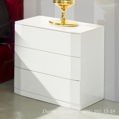 Тумба прикроватная DUPEN M-112 белая фото Тумба прикроватная DUPEN M-112 белая. Фото №2