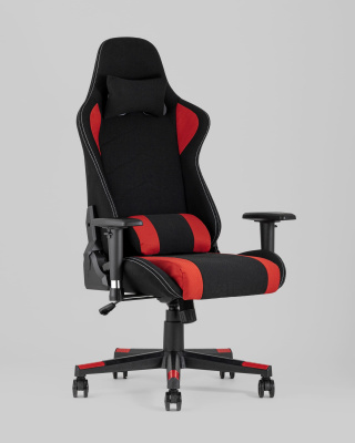 Кресло игровое TopChairs Maybach черно-красное фото Кресло игровое TopChairs Maybach черно-красное. Фото №3