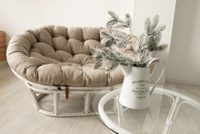 Диван Мамасан 23/02 , цвет: белый. Фото