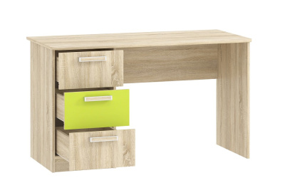 Акварель НМ 011.47-01 М2 Письменный стол Лайм/Дуб сонома, Дуб Сонома. Фото