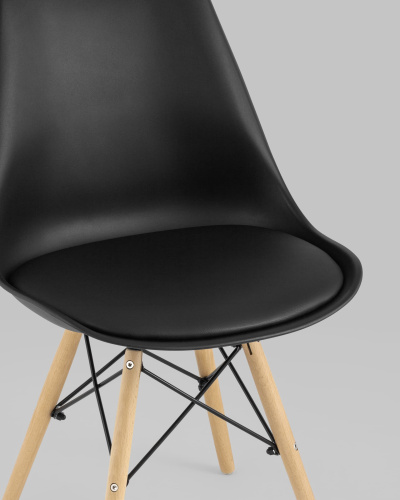 Стул Eames Soft черный. Фото №9