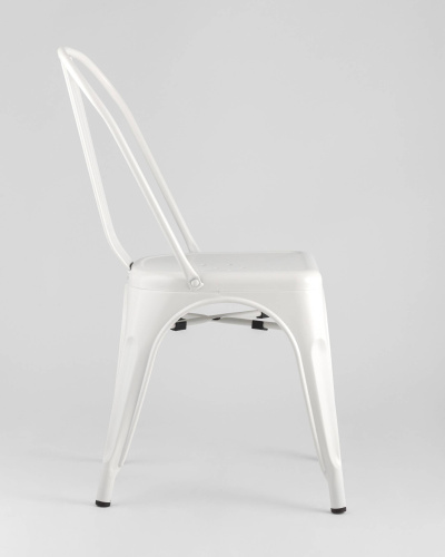 Стул TOLIX белый матовый. Фото №5