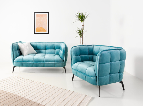 Диван Осло Aqua 2-х местный. Фото №10