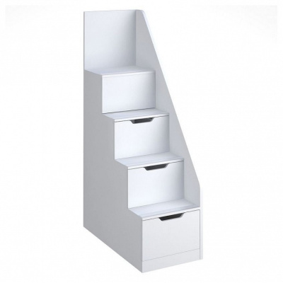 Накладка для кровати Polini Kids City, белый. Фото