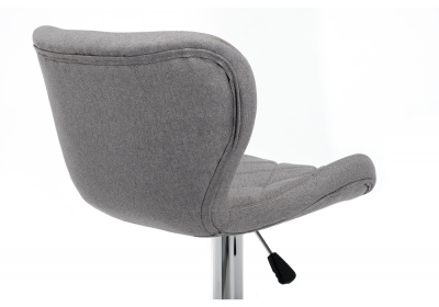 Барный стул Porch grey fabric. Фото №5