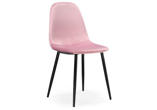 Стул Lilu pink / black. Фото №1